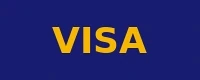 Visa accepted payment method logo at Pub Casino