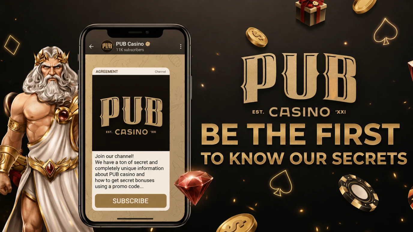 Pub Casino VIP and loyalty programme with exclusive promotions for higher-tier players
